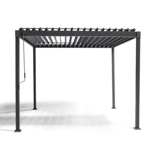 Solid 3x3 Pergola Anthrazit